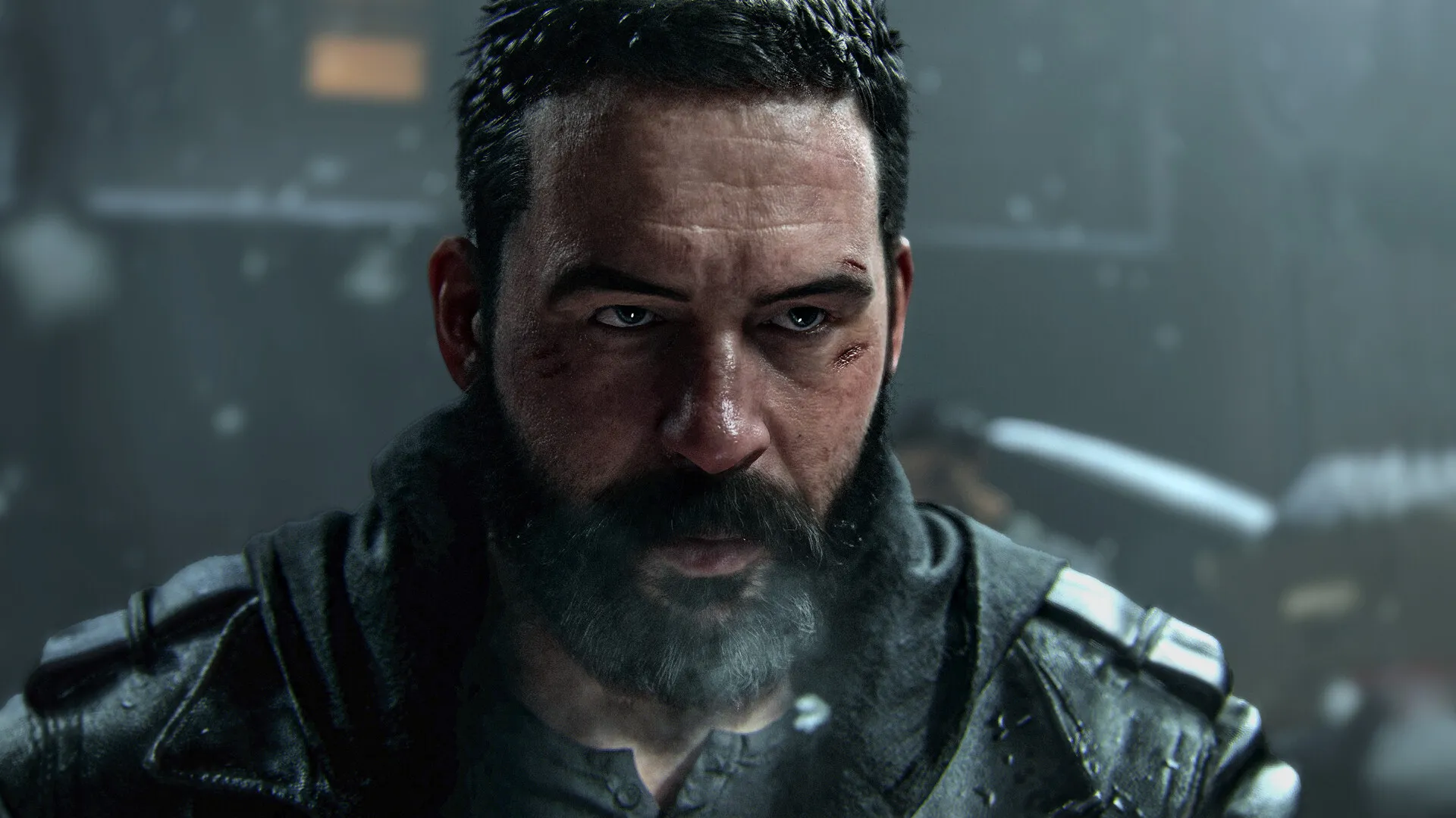 Gros plan sur le capitaine Price, barbu et le regard sombre, dans Call of Duty: Modern Warfare 4. Image : Activision
