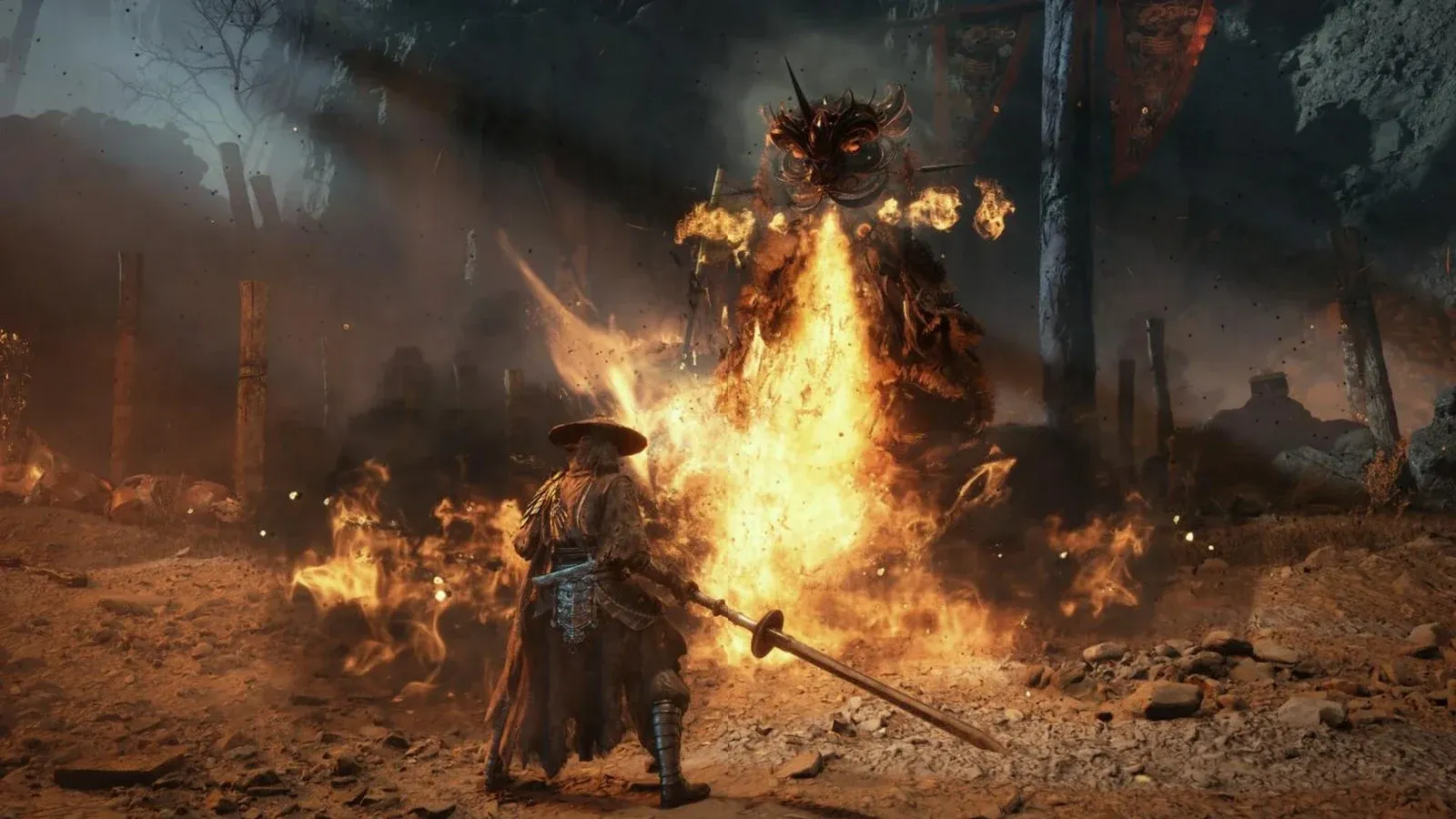 Un guerrier de Phantom Blade Zero en plein combat. Image : S-GAME