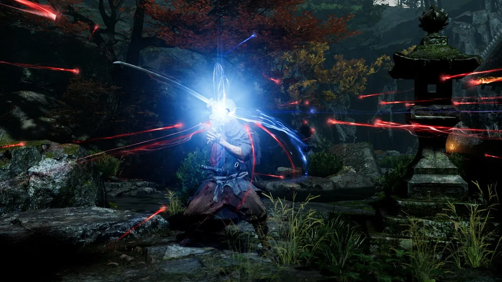Une scène de combat d’Onimusha: Way of the Sword.